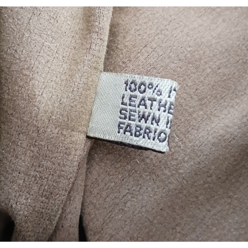 Patricia Nash Benvenuto Bark Brown Distressed Italian Leather Lg Tote Studs - Picture 9 of 11